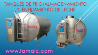 TANQUE DE FRIO PARA LECHE COMPLETO CON UNIDAD DE FRIO